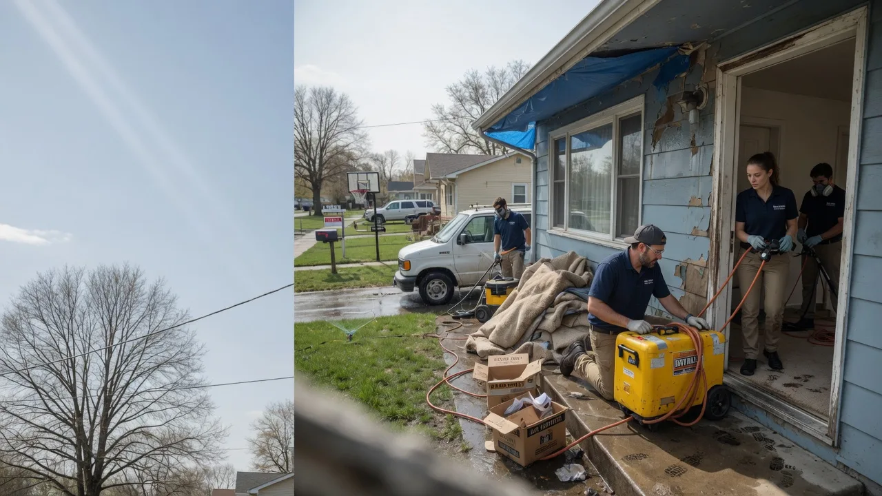 Basement Flood Cleanup in Monroe, SD near me